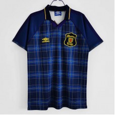 Scotland 94/96 Home Dark Blue Soccer Jersey